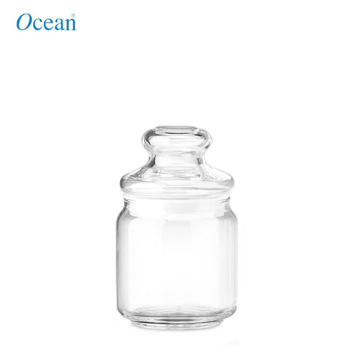 Ocean Pop Jar with Glass Lid Set, 6 Pcs