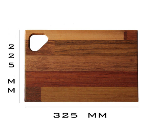 Multipurpose Wood Board - 8" x 15" - (Ideal for use as a Platter, Serving, Cheese or Chopping Board) - CH-14M