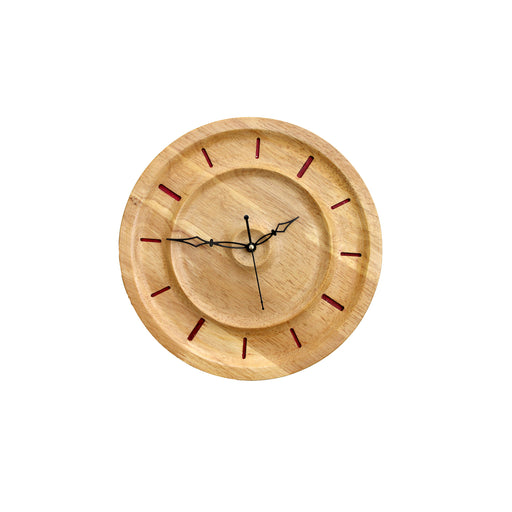 Wooden Wall Clock - W-4R