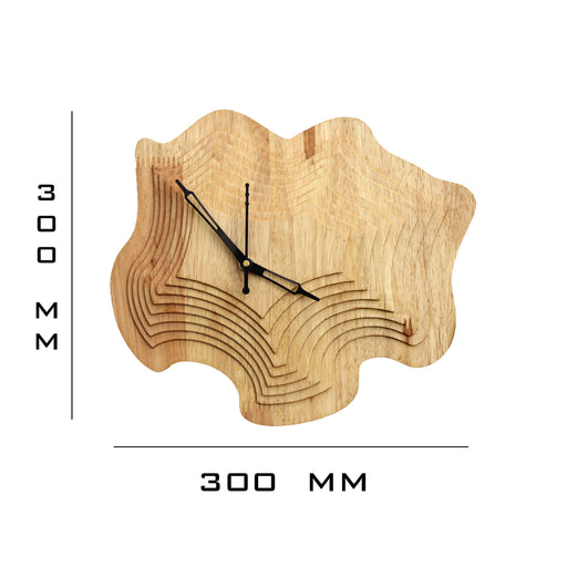 Wooden Wall Clock - W-9R