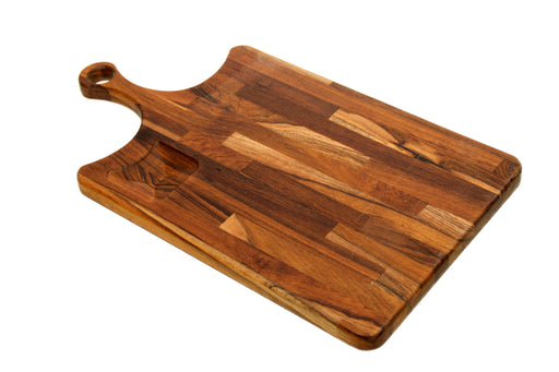 Multipurpose Teak Wood Board - 12" x 18" - (Ideal for use as a Platter, Serving, Cheese or Chopping Board) - CH-01V