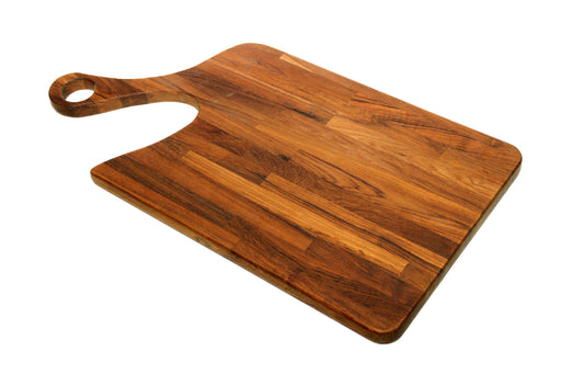 Multipurpose Teak Wood Board - 12" x 22" - (Ideal for use as a Platter, Serving, Cheese or Chopping Board) - CH-04V