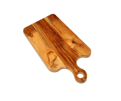 Multipurpose Teak Wood Board - 8" x 15" - (Ideal for use as a Platter, Serving, Cheese or Chopping Board) - CH-08G