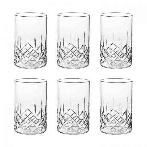 Cello Glass Tumbler - D'ziner Roma Style 3 - 290 ml - Set of 6